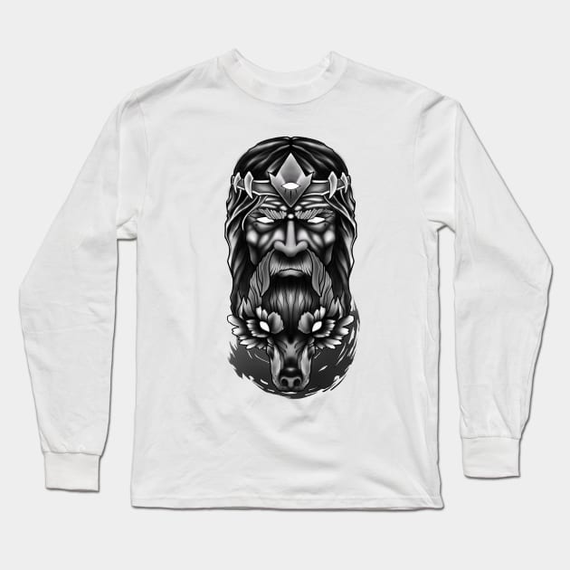 Slavic Long Sleeve T-Shirt by BSKR